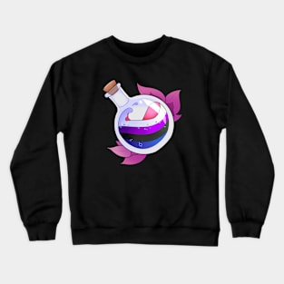 Potions of Pride - Genderfluid Crewneck Sweatshirt